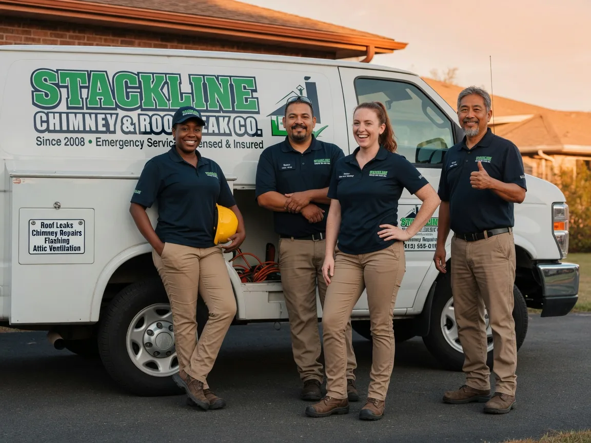 Chimney flashing repair company in Starkweather, ND
